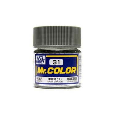 Mr Hobby (Gunze) C031 Mr Color Semi Gloss Sky Blue Lacquer Paint 10ml